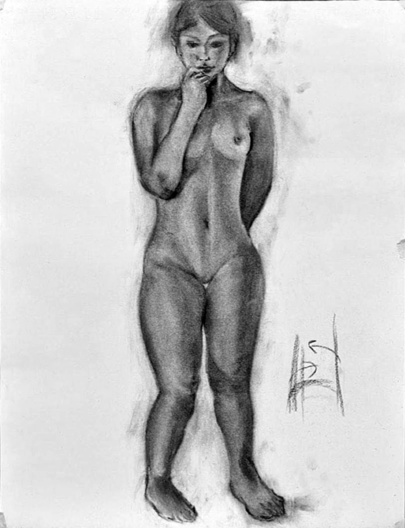 Female Nude – Sketch Practice