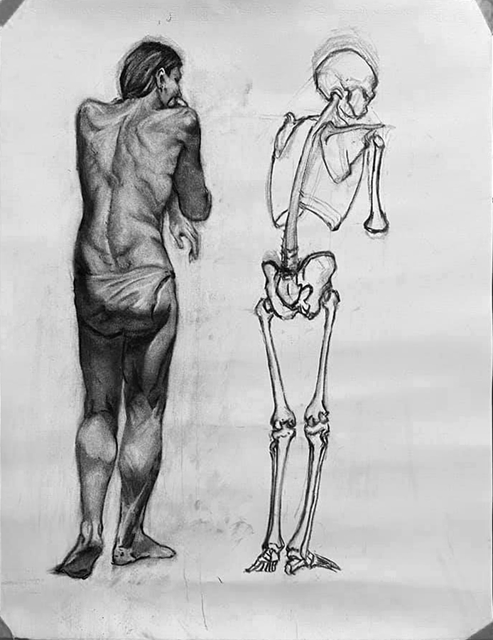 Anatomy Study – Sketch Practice