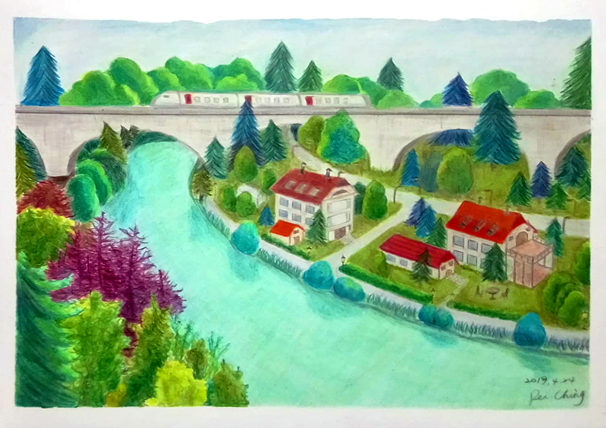 A Quiet Town by the River – European Trip, 2017